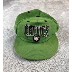 VTG Boston Celtics Ultra Game SnapBack Cap Hat Green